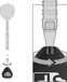 Target Titane Grooved Swiss Point Conversion Point Noir