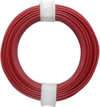Donau Elektronik 105-0 Fil de connexion 1 x 0.20 mm² Rouge 10 m