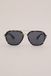 WE Fashion - Lunettes de soleil homme - Gris foncé chiné - Taille unique