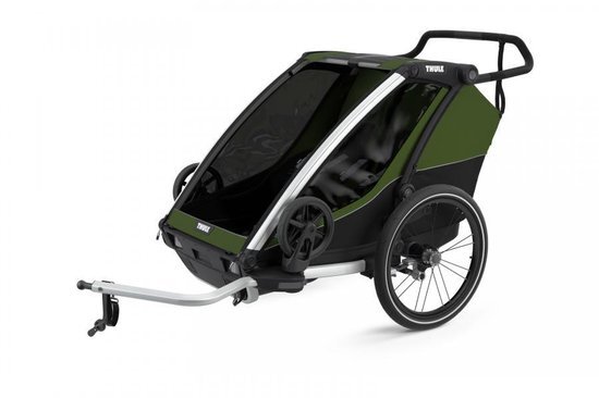 Thule Chariot Cab 2 Fietskar Cypres Green