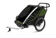 Thule Chariot Cab 2 - Fietskar - Cypres Green