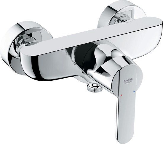 GROHE QuickFix Get Douchekraan - Mengkraan - Chroom - 15 cm hartafstand