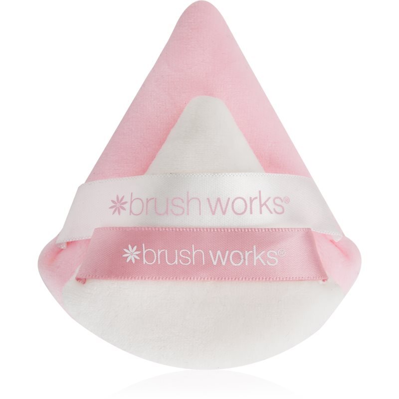 Brushworks Triangular Powder Puff