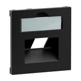 LEGRAND SEANO afdekking 1x RJ45 zwart gelakt