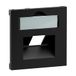 LEGRAND SEANO afdekking 1x RJ45 zwart gelakt