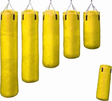 Sporttrader Classic Bokszak - Geel - 70 cm