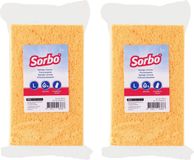 Sorbo Viscose Sponzen - 6 Stuks - Geel