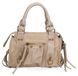 Erisia Sac bandoulière femme Erisia Daim Imprimé Bandoulière Amovible Fabriqué en Italie Black B UNICA 25x15x10 cm