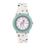 Prinzessin Lillifee Analoog kwartshorloge voor meisjes, met textielband, waterdicht tot 3 bar, cadeau voor meisjes en kleindochter, levering in horlogedoos
