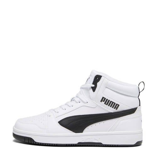 Puma Rebound V6 Sneakers - Wit/Zwart