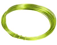 mumbi 31576 10 m knutseldraad 1 mm lindegroen, aluminium, 10 meter