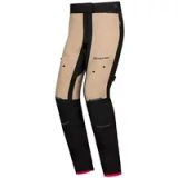 Ixon M-Skd PT Lady Sand Zwart Rood Waterdichte Dames Textiele Motorbroek - Broek