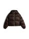 Tommy Hilfiger Super Light High Waisted Down Dark Coffee Taille: M-L | Vestes d'hiver Outlet | Femme | Marron