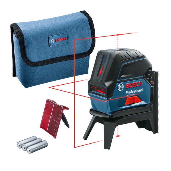 Bosch GCL 2-15 Professional Combilaser - IP54 - Incl. RM 1, Etui & Batterijen