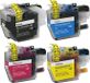 Brother LC-3219 XL cartouches d'encre compatibles - Noir, Cyan, Magenta, Jaune (4 pièces)