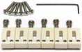 Graph Tech PQ 8001 L0 TUSQ ST & TE Style Sillets 6 cordes, décalé, version pour gaucher (6 pièces)