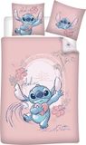 Disney Lilo & Stitch Dekbedovertrek Heart - Eenpersoons - 140 x 200 - Katoen
