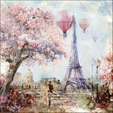 Ambiente - Lunch servetten - Paris art