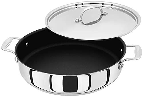 Stellar 7000 S765 - Koekenpan met deksel - 28 cm - Inductie - Vaatwasserbestendig