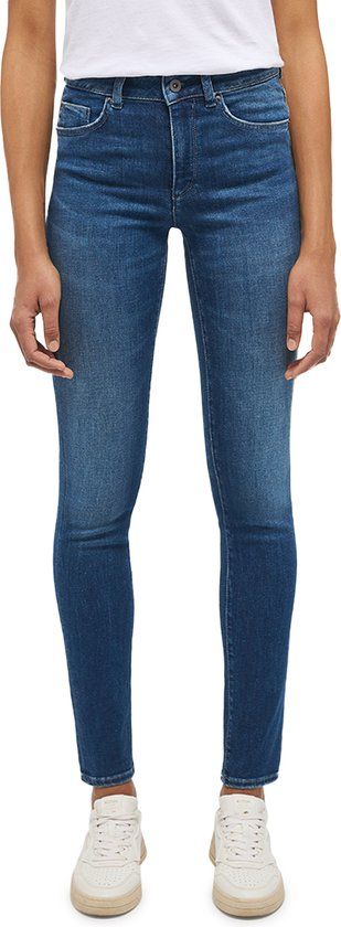 MUSTANG SHELBY Slim Fit Jeans - Blue Denim - Women's - W28/L36