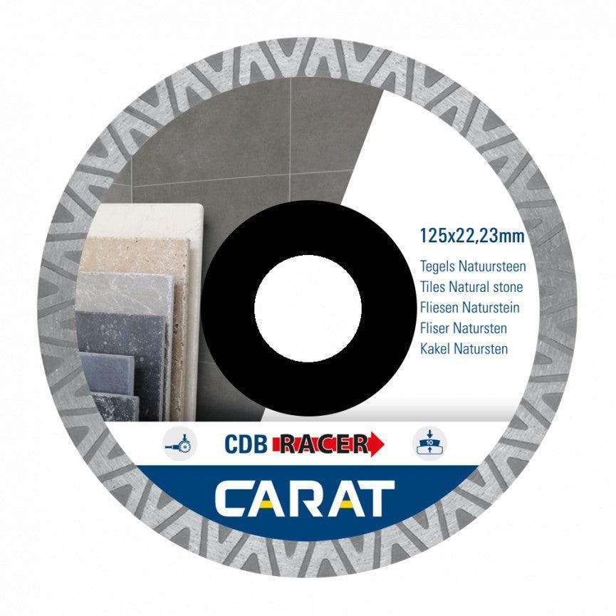 Carat Diamantzaagblad CDB RACER Tegels/Nat.Steen Ø125x22,23mm - CDBM125300