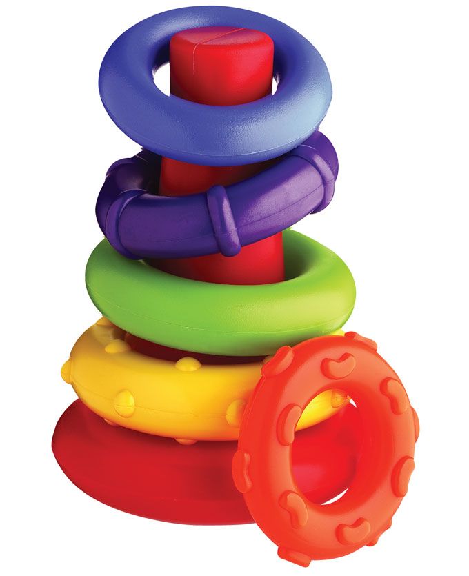 Playgro Stapelbare Ringpiramide - Multi