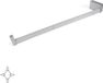 Emuca Barre de penderie Castor avec lumière LED, réglable 558-708 mm, capteur de mouvement, Aluminium, Anodisé mat