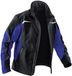 KÜBLER WEATHER 12417322 Hi Vis Reflecterend Softshell Werkjas HEREN Zwart Blauw