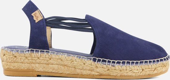 Toni Pons Nuria Espadrilles blauw Suede - Dames - Maat 40