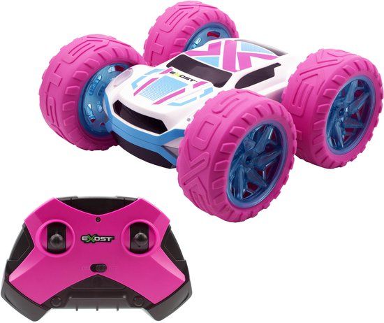 Silverlit Afstandsbediening auto - 360 CROSS FLASH PINK - 2,4 GHz - Schaal 1:18
