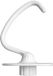 Allecto Crochet de levage en aluminium Remplacement du crochet pétrisseur pour mélangeur KSM90 K45 - Blanc