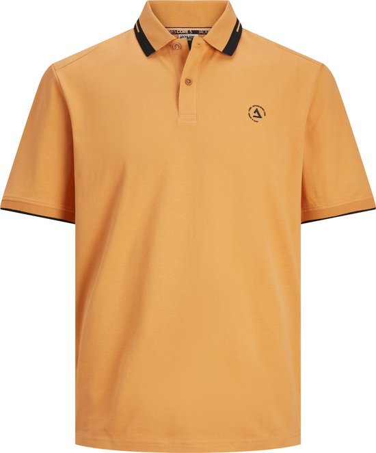 JACK&JONES JCOHASS LOGO POLO SS LN Heren Poloshirt - Maat S