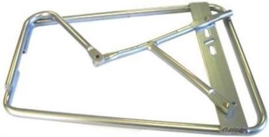 Vwp Bagagedrager Low Rider Aluminium Zilver Set Van 2 Stuks