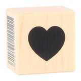 Artemio Type A Heart houten stempel