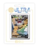 Berserkatt de Galar V (Galarian Perrserker V) 184/196 Alternative Full Art - Ultraboost X Epée et Bouclier 11 Origine Perdue - Doos met 10 Franse Pokemon kaarten