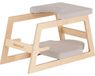 Banc de fitness - Bois - Naturel - Simple et sûr