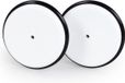 Merkloos / Sans marque Littlefoot Rubber coated roller set for Littlefoot leather tower (white lacquered)