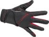 HKM Rijhandschoenen -Fashion- zwart/rood 164