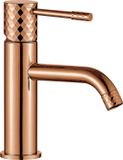 Rea Lungo Diamond low - Wastafelkraan - Koper - 12X4X18,5CM