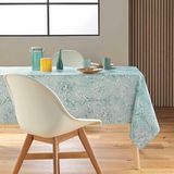 Douceur d'intérieur Rechthoekig tafelkleed (145 x 240 cm) Canaria salie, bedrukt polyester
