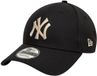 New Era NY Yankees League Essential 9Forty Cap Senior Zwart - Crème