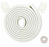 HIMRY KX_TKD7000-Set-White randbescherming hoekbescherming, off-wit, 5m