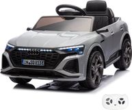 Vrooomy Audi SQ8 e-Tron 12V Voiture électrique pour enfants Gris