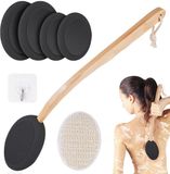 Shenzhen Haorui Industrial Technology Co., Ltd. Set de 7 brosses de dos et applicateur de crème