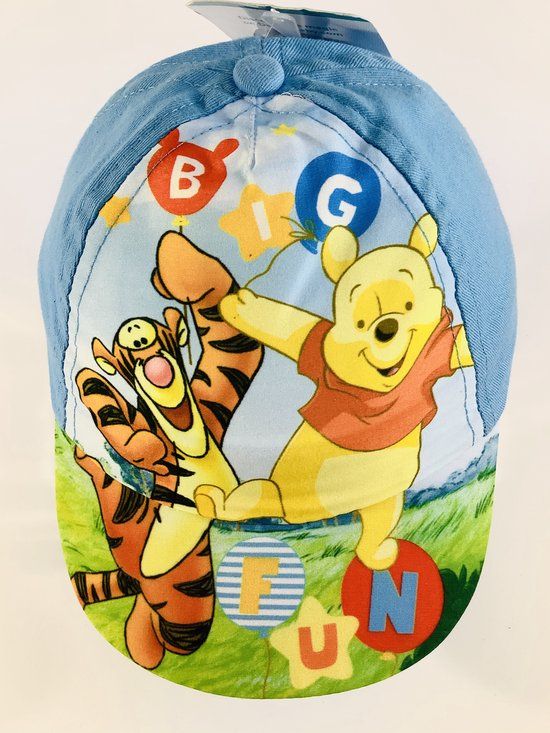 Disney Winnie The Pooh Baby Pet - Blauw - 50 cm - 12-24 Maanden