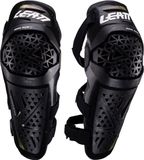 Leatt Dual Axis Pro Zwarte Knie- en Scheenbeschermers - Kniebrace