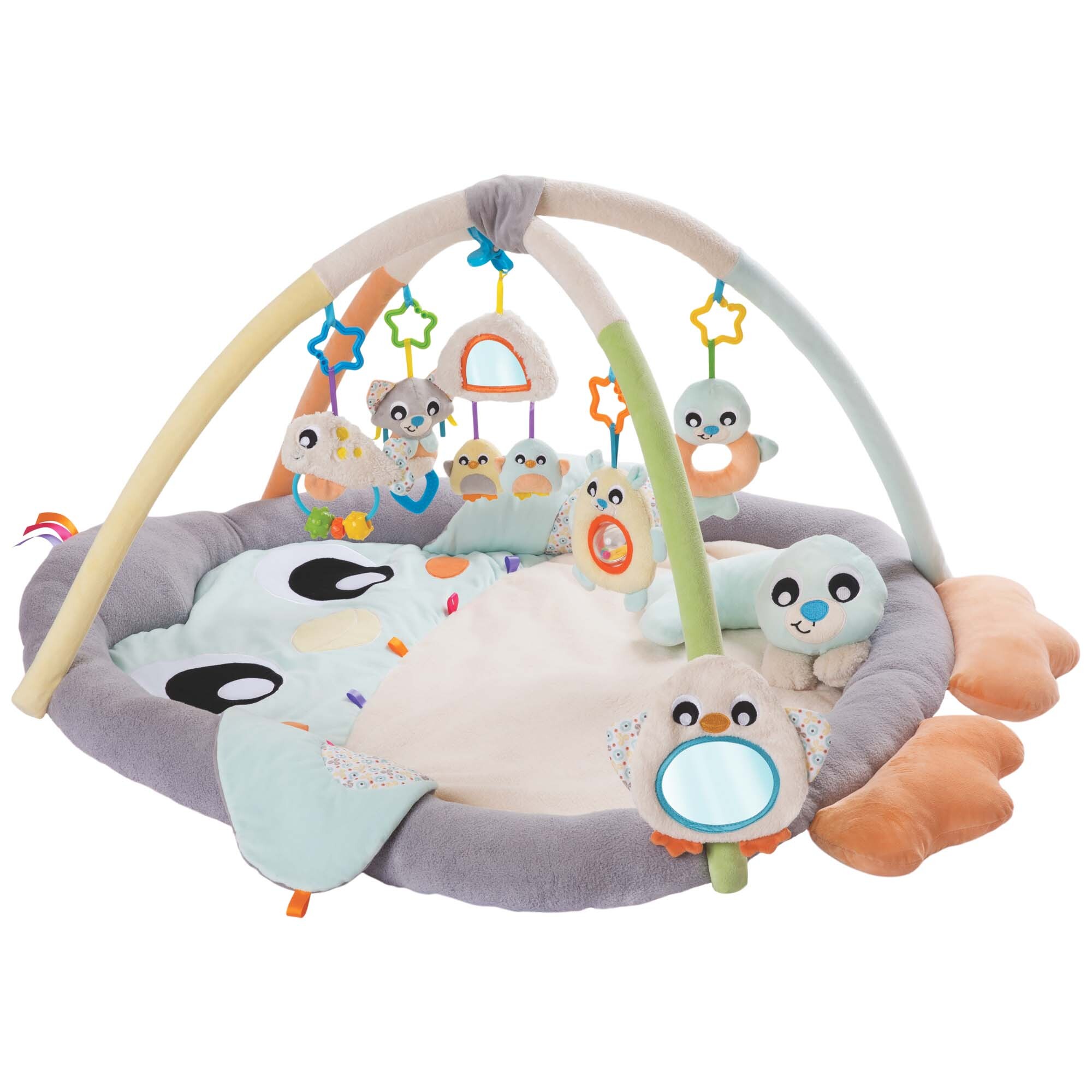 Playgro snuggle me penguin tummy time gym