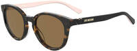 Love Moschino Love Moschino zonnebril 040 S met tortoise bruin