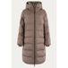 Moscow Moscow gewatteerde jas - taupe
