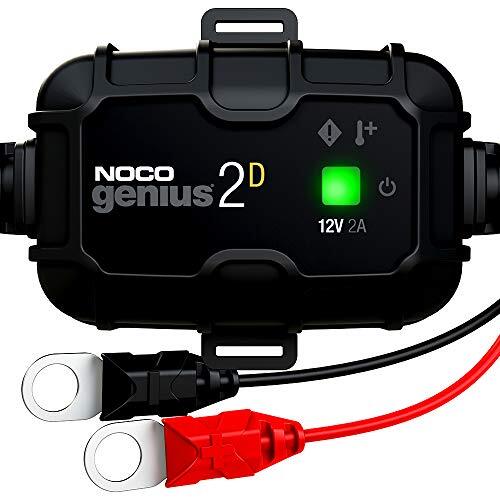 Noco Genius2DEU, direct monteerbaar, 2 A, oplader 12 V, batterijopslag, ontluchter voor batterij met temperatuurcompensatie